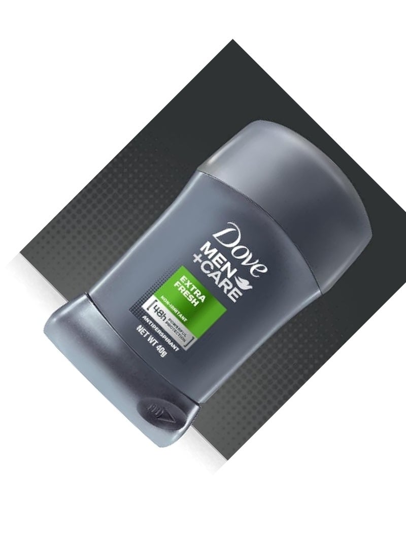 دوف مين+كير مزيل عرق مضاد للتعرق للرجال 40 غرام (انتعاش إضافي) - Image 2